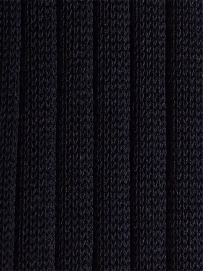 Prada Ribbed Knee-high Socks