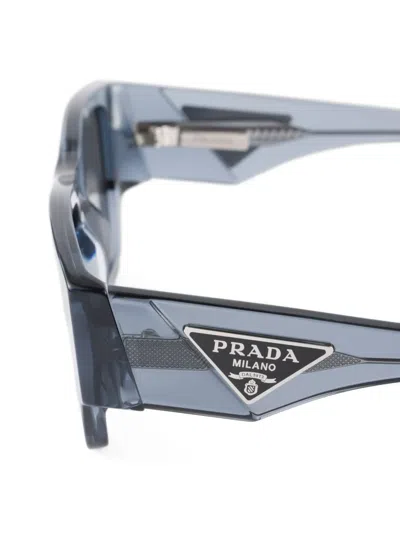 Prada Sunglasses With Triangle Logo