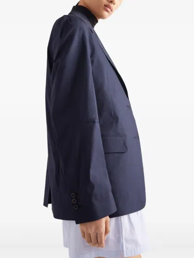 Prada Poplin Blazer