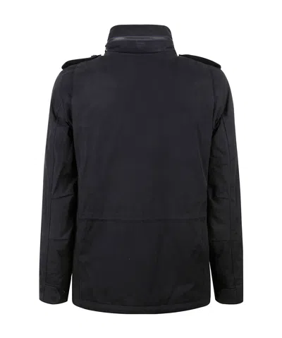 Aspesi Man Jacket Midnight Blue Size M Polyester, Polyamide