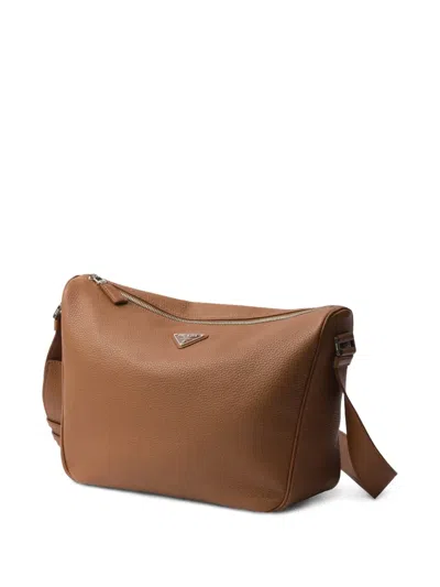 Prada Schultertasche Aus Leder