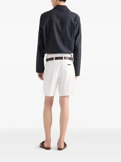 Prada Blousonjacke Aus Wolle