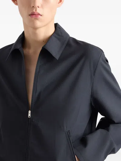 Prada Blousonjacke Aus Wolle