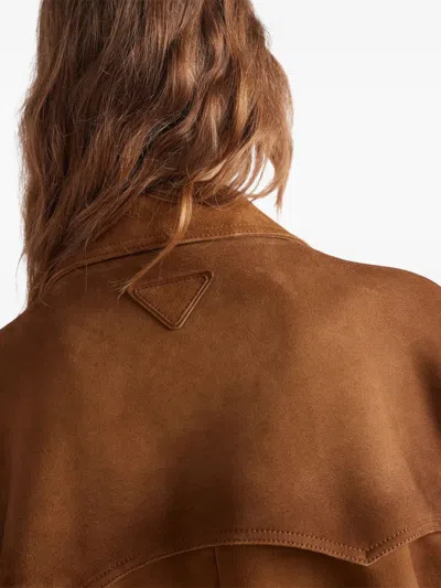 Prada Lambskin Suede Jacket