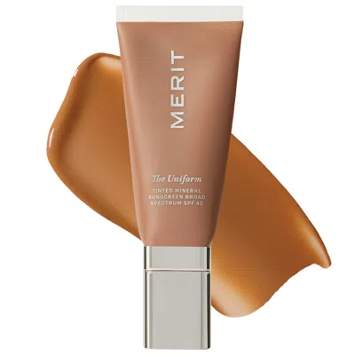 Merit The Uniform Tinted Mineral Spf 45 1.7 Oz/50 ml