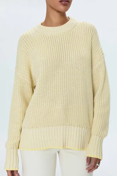 Pistola Tina Sweater In Soft Yellow