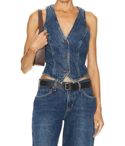 Agolde Heller Vest In Ambition