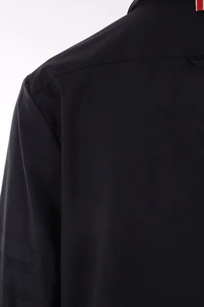 Thom Browne Men's 4-bar Shirt In Black