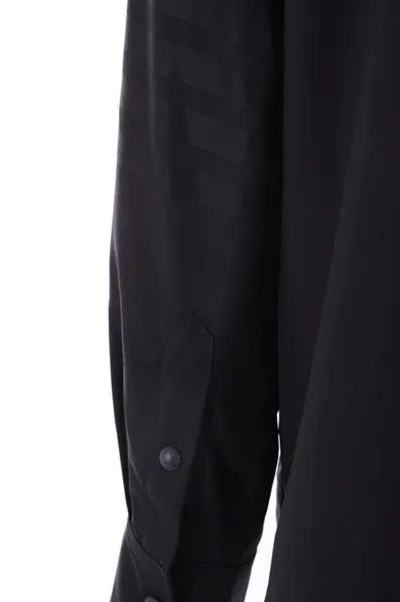 Thom Browne Men's 4-bar Shirt In Black