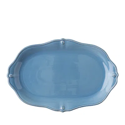 Juliska Berry And Thread Chambray Serving Platter