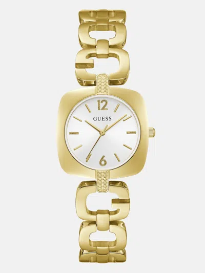Guess Factory Gold-tone G-link Analog Watch