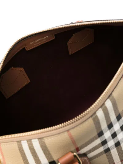 Burberry House Check Pattern Tote Bag