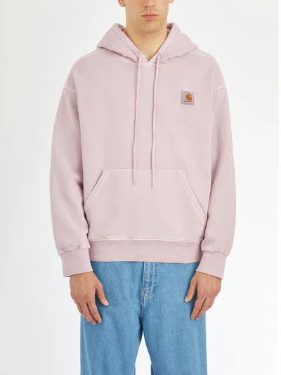 Carhartt Nelson Hoodie Sweatshirt Hortensia
