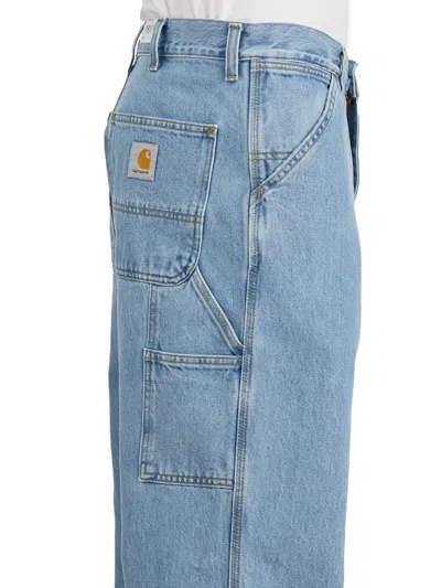 Carhartt Wip Pantalone Single Knee Smith Denim