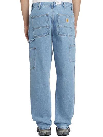 Carhartt Wip Pantalone Single Knee Smith Denim