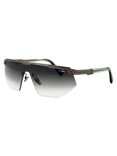 Cazal Logo-embossed Sunglasses
