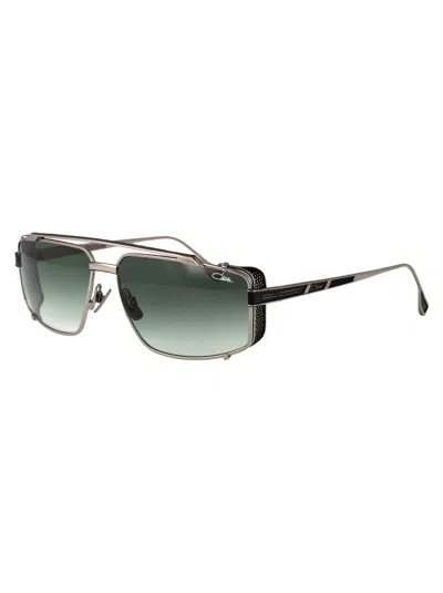 Cazal Silver Titanium Sunglasses