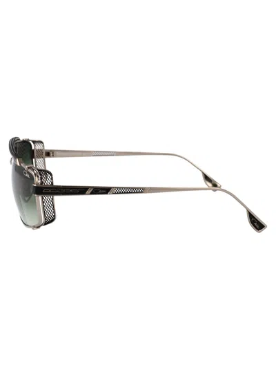 Cazal Silver Titanium Sunglasses
