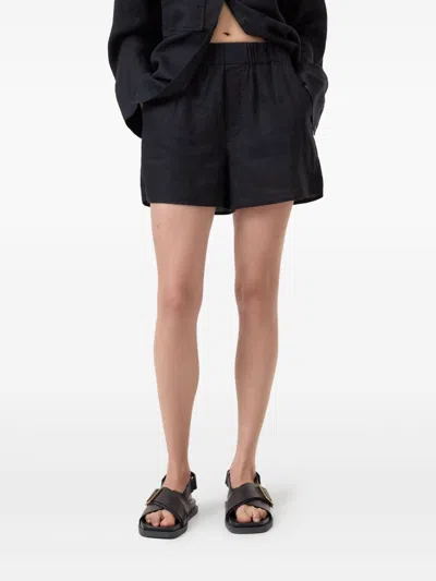 Closed Black Recycled Cotton Shorts