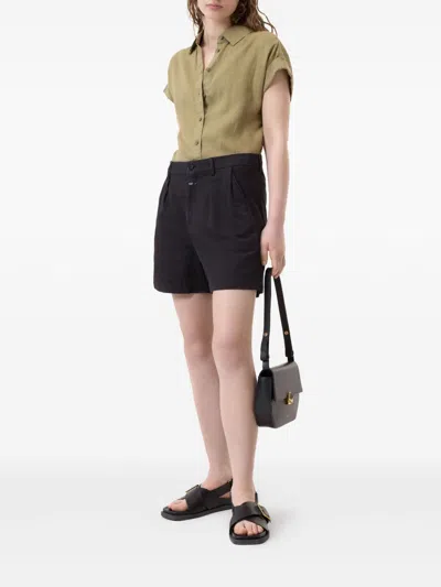 Shop Closed Green Cotton Shirt