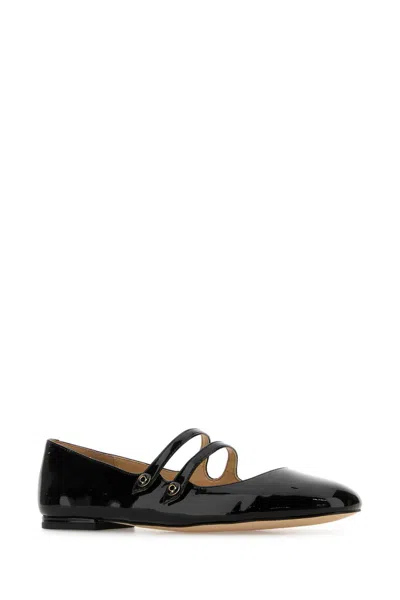 Coach New York Black Leather Winley Ballerinas