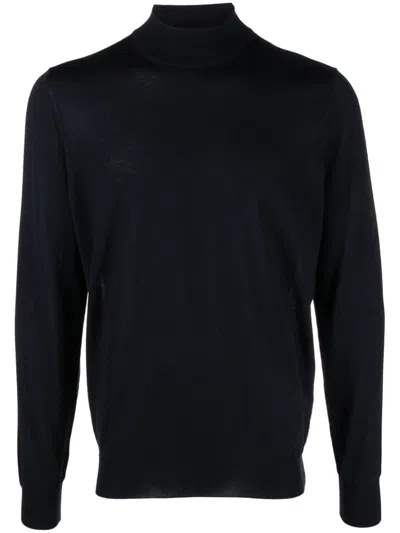 Drumohr High Neck Merino Wool Sweater