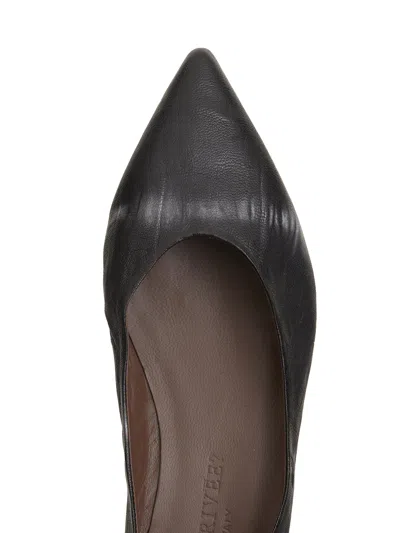 Collection Privèe Collection Privee Leather Ballerina