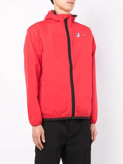 Comme Des Garçons Play Red Nylon Comme Des Garã§ons X K-way K-way