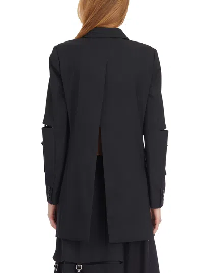 Comme Des Garçons Wool Jacket With Shoulder Splitts