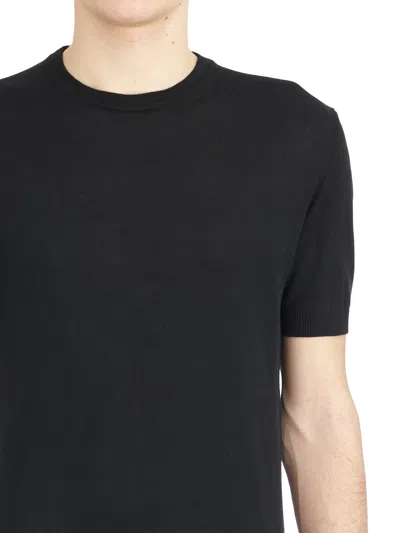 Daniele Alessandrini T-shirt Girocollo In Cotone Stretch