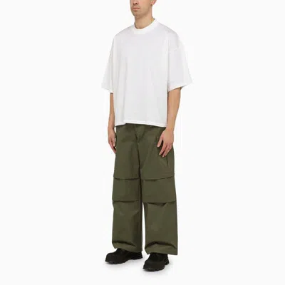 DARKPARK DARKPARK ARMY GREEN COTTON VINCE PANT 