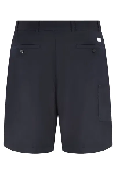 Department Five Button-fastening Patch-pocket Shorts