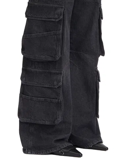 DIESEL DIESEL PANTALONI IN DENIM D-SIRE CARGO 