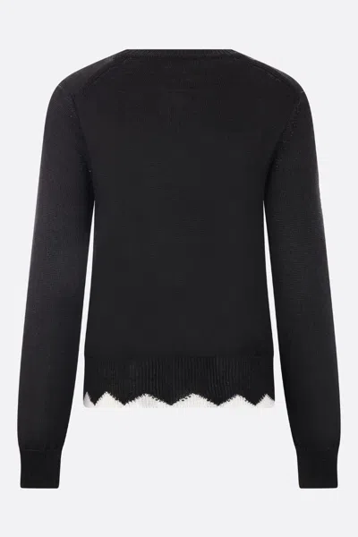 Comme Des Garçons Knitted Crewneck Jumper