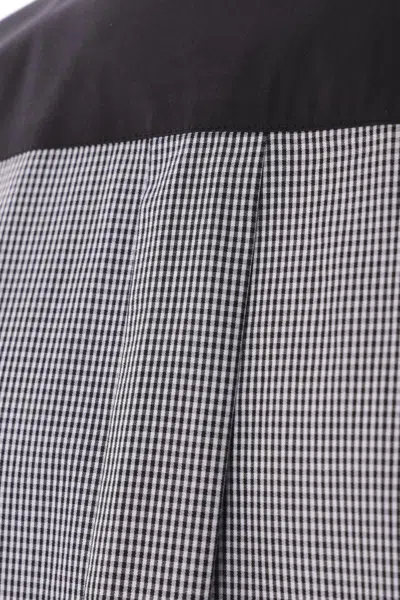 Molly Goddard Meredith Plaid Button-up Shirt
