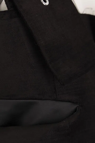 Comme Des Garçons Black Velvet Tank Top