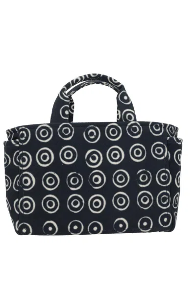 10 Corso Como Circle-print Canvas Tote Bag