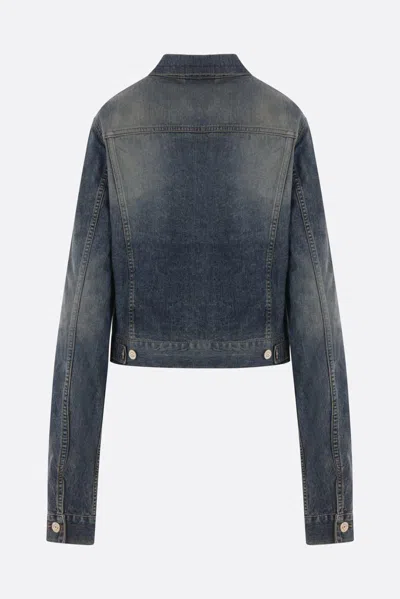 Balenciaga Fitted Denim Jacket Chest Pockets