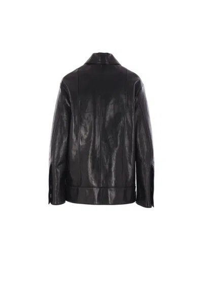 Jil Sander Drop Shoulder Zipped Jacket