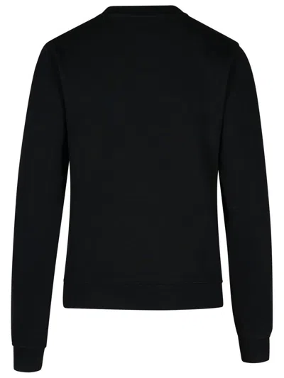 Maison Kitsuné Fox Head Sweatshirt In Black