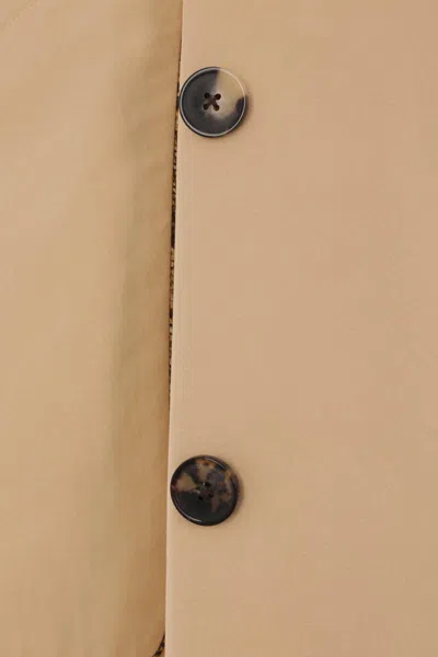 Dries Van Noten Risto Washed Cotton Poplin Trench Coat