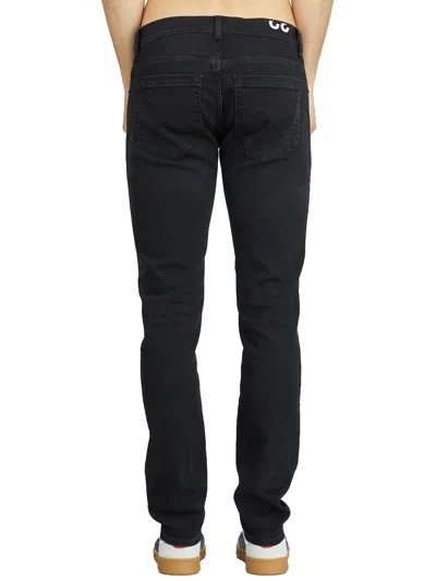 Dondup Denim Trousers With Belt Loops