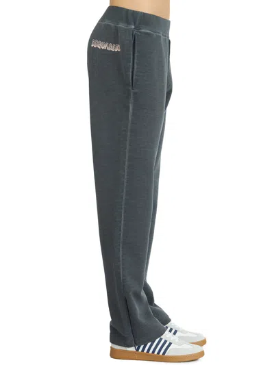 Shop Dsquared2 Cotton Gym Pants