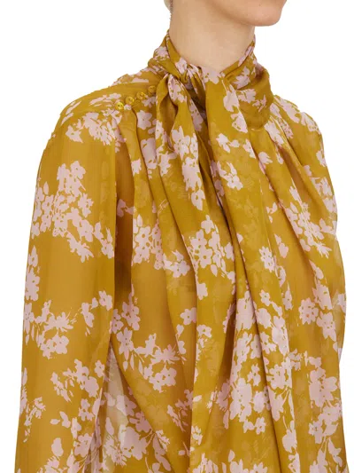 Elisabetta Franchi Floral Silk Shirt