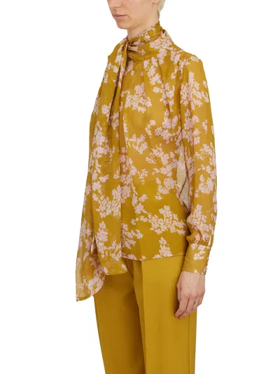 Elisabetta Franchi Floral Silk Shirt