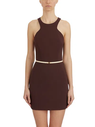 Elisabetta Franchi Sleeveless Dress With Belt