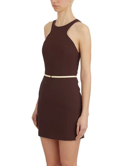 Elisabetta Franchi Sleeveless Dress With Belt