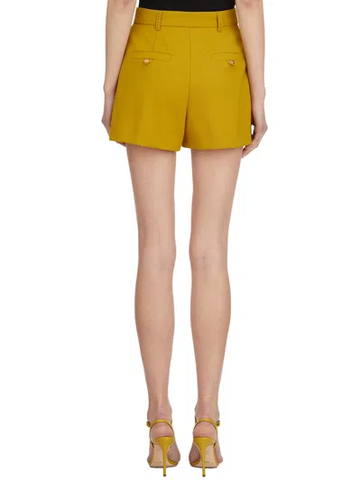 Elisabetta Franchi Wool Shorts With Stitching