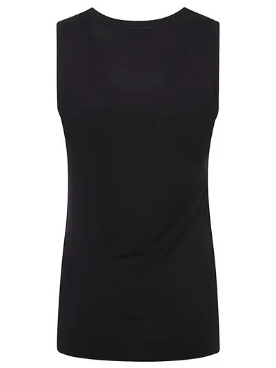 Emporio Armani Tank Top With Crew Neck And Scoop Neckline