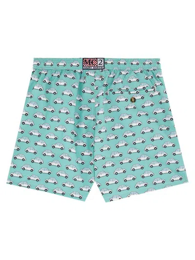 Mc2 Saint Barth Car-print Swim Shorts